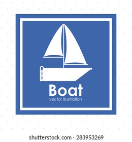 Transportation design over white background, vector illustration