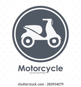 Transportation design over white background, vector illustration