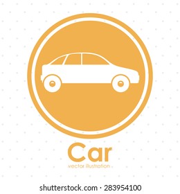 Transportation design over white background, vector illustration