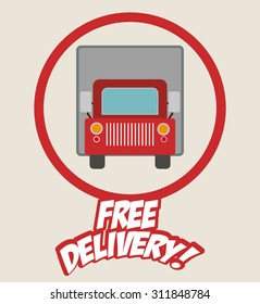 Transportation  digital design, vector illustration eps 10