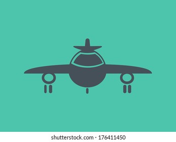 Transportation Flat Icon. Vektorbild. EPS10.
