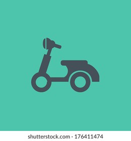 Transportation Flat Icon. Vector Pictogram. EPS 10.