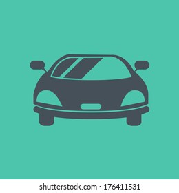 Transportation Flat Icon. Vector Pictogram. EPS 10.