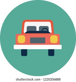 Transportation flat icons. Editable flat icons set ready for your designs. 