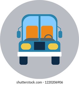 Transportation flat icons. Editable flat icons set ready for your designs. 