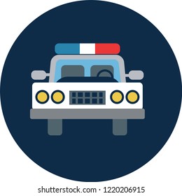 Transportation flat icons. Editable flat icons set ready for your designs. 