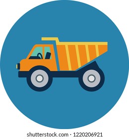 Transportation flat icons. Editable flat icons set ready for your designs. 