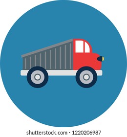 Transportation flat icons. Editable flat icons set ready for your designs. 