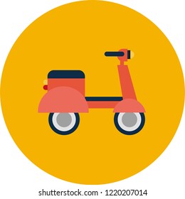 Transportation flat icons. Editable flat icons set ready for your designs. 