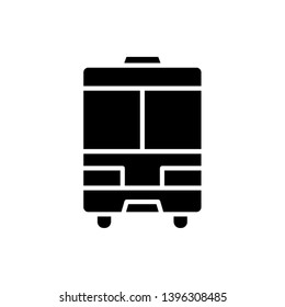 Transportation Glyph Icons for web and mobile apps 