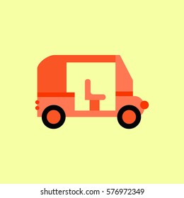 Transportation Golf Cart flat icon