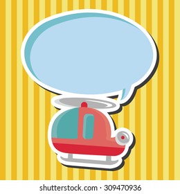 transportation Helicopters theme elements
