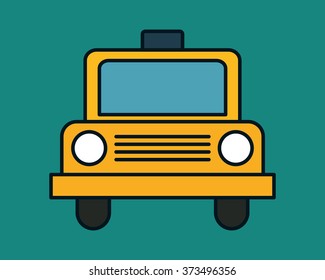 Transportation icon design 