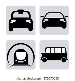 Transportation  icon design 