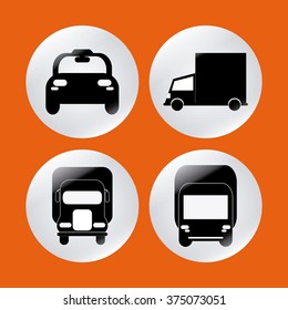 Transportation  icon design 