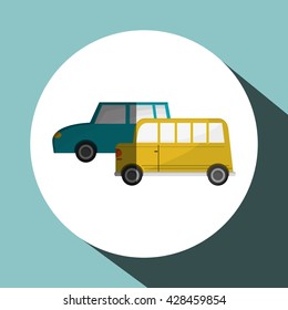 Transportation icon design