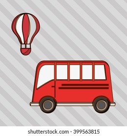 Transportation icon design, vector illustration
