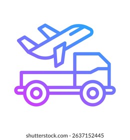 Transportation Icon Element For Design