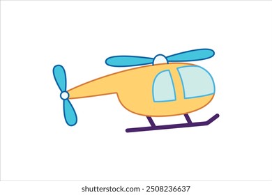 Transportation Icon Flat Sticker Design