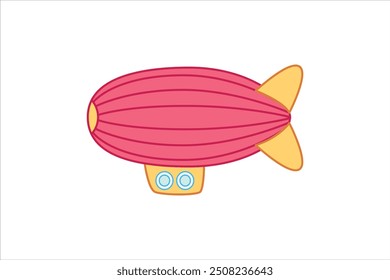 Diseño de pegatina plana de icono de Transporte