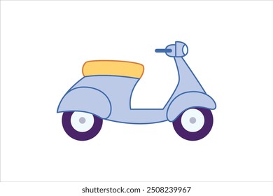 Diseño de pegatina plana de icono de Transporte