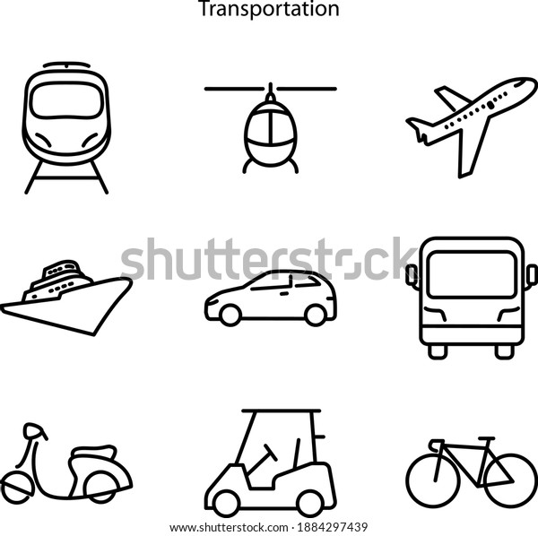 transportation icon isolated on white background
from transport collection. transportation icon trendy and modern
transportation symbol for logo, web, app, UI. Public transportation
icon