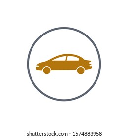 transportation icon logo design template