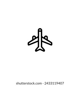 Transportation Icon Motorcycle, Train, Plane and Vehicle