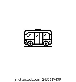 Transportation Icon Motorcycle, Train, Plane and Vehicle