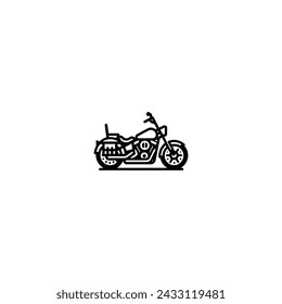 Transportation Icon Motorcycle, Train, Plane and Vehicle