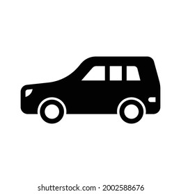 transportation icon solid illustration for any purposes
