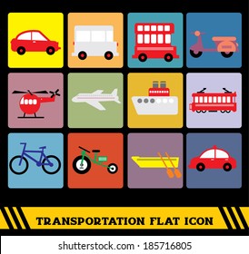 transportation, icon vector