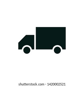 Transportation icon vector flat style 