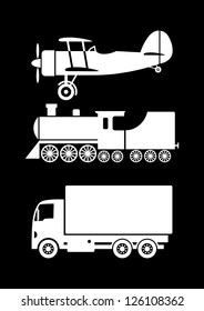 Transportation icons