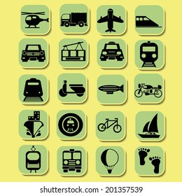transportation icons