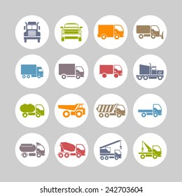 Transportation icons