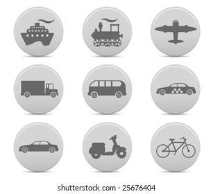 Iconos de transporte