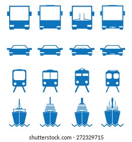 Transportation Icons
