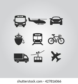 Transportation icons