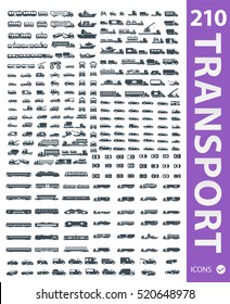 Transportation icons