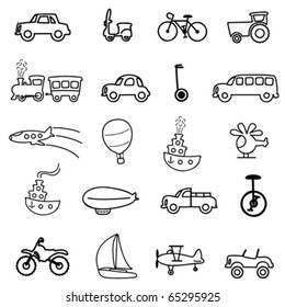 transportation icons