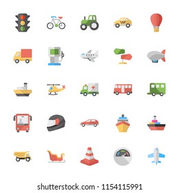 
Transportation Icons Set
