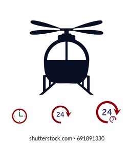 Transportation icons, vector best flat icon, EPS