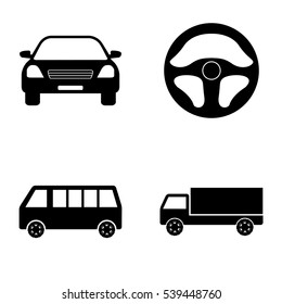 Transportation icons  vector set
