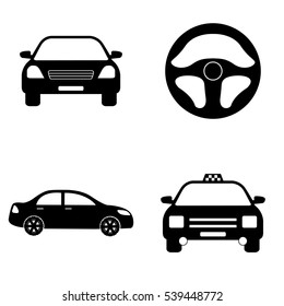 Transportation icons  vector set