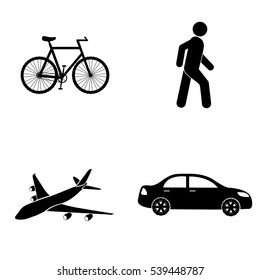 Transportation icons  vector set