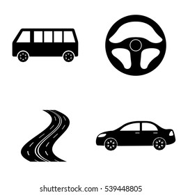 Transportation icons  vector set