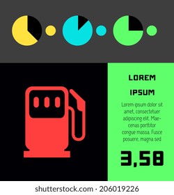 Transportation Infographic Element