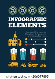 Infografik-Element Transport