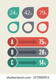 Transportation Infographic Elements.
